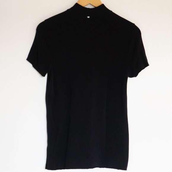 Kit + Ace Navy Short Sleeve Turtleneck - Picture 2 of 7